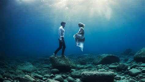 Anime Couple Underwater