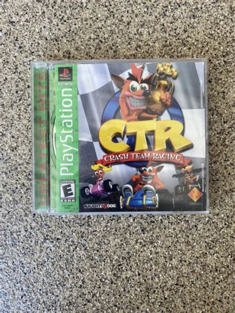 Ctr Crash Team Racing Ps1 Playstation 1 1999 Collectors Edition Cib 24 95 Picclick