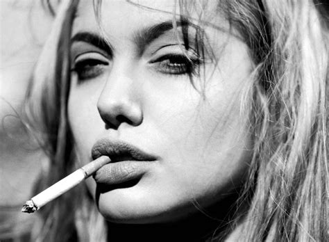 Hd Wallpaper Angelina Jolie Smoking Photoshoot In 2022 Photoshoot