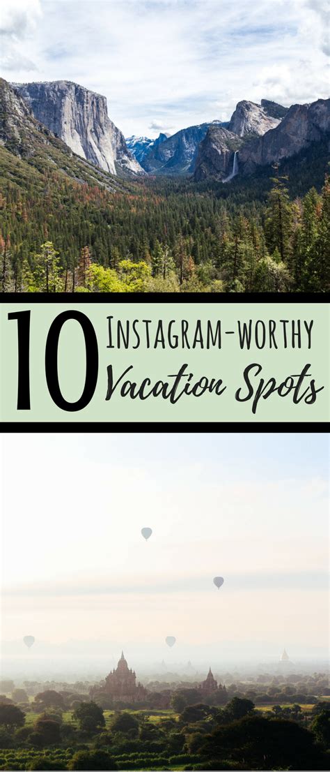10 Instagram Worthy Vacation Spots Fairfield Residential