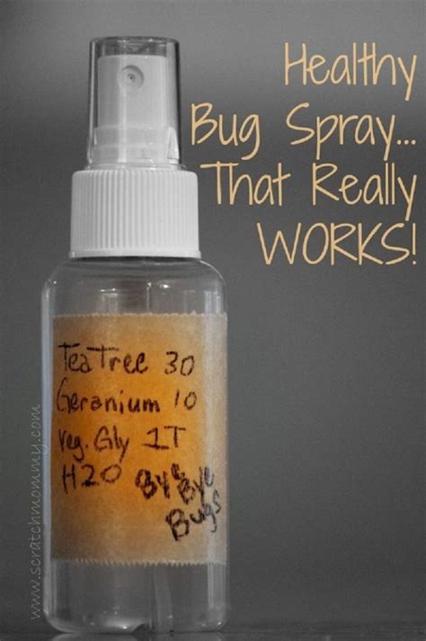7 Simple Effective Diy Natural Bug Spray Recipes
