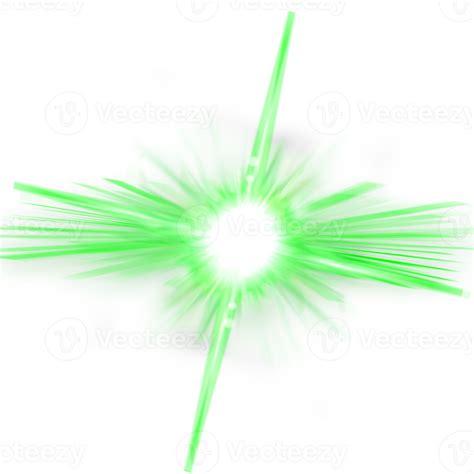 Green Lens Flare 25039283 PNG