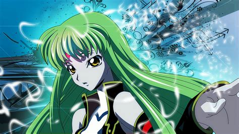 Wallpaper Illustration Eyes Anime Code Geass Green Cartoon Hair Girl Screenshot
