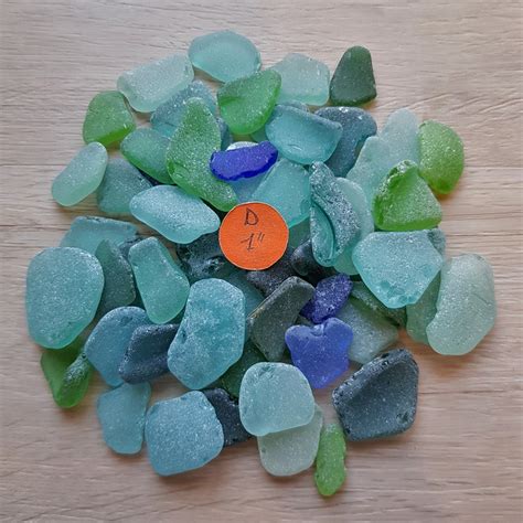 Genuine Sea Glass By Weight 1 Lb Aqua Blue Teal Sea Foam Etsy