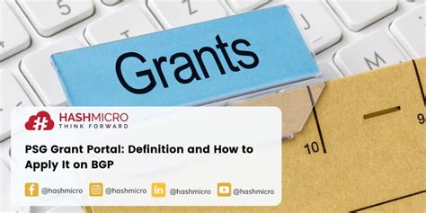 PSG Grant Portal Definition and How to Apply on Business