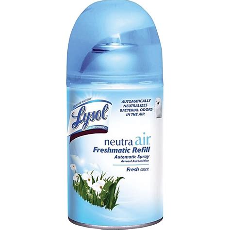 Lysol Neutra Air Freshmatic Air Sanitizer Refill Fresh Scent Staples