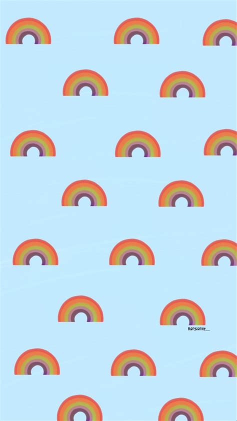 Mini Rainbows Wallpaper In 2021 Rainbow Wallpaper Wallpaper