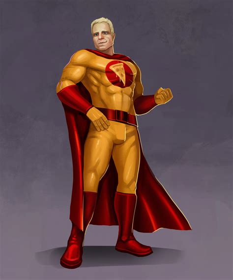 [ART] I had my character, Supremo, a pizza based superhero (yes, pizza ...