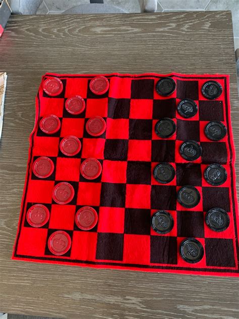 Strip Checkers X Rated King Size Checkers High Pile Playing Etsy