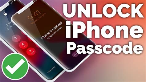 How To Unlock Iphone Passcode Fix Disabled Iphone Bypass Forgotten Passcode Iphone Is