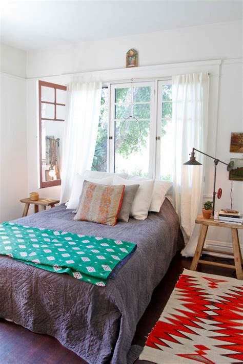 Maybe you would like to learn more about one of these? Pull It Off: Beds in Front of Windows | Apartment Therapy