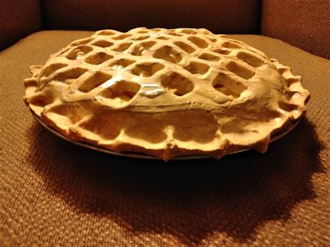 Fake Caramel Apple Pie Real Pie Size Fake Lattice Top Apple Etsy