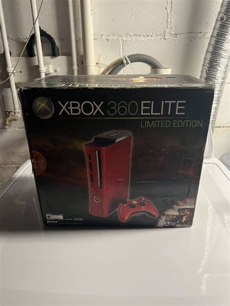 Microsoft Xbox 360 Elite Resident Evil 5 Limited Edition 120gb Red