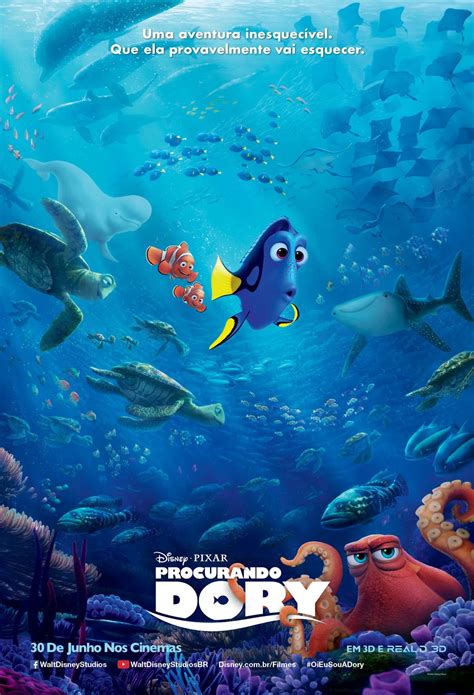 Finding Dory Japanese International Poster Updated With Brazilian