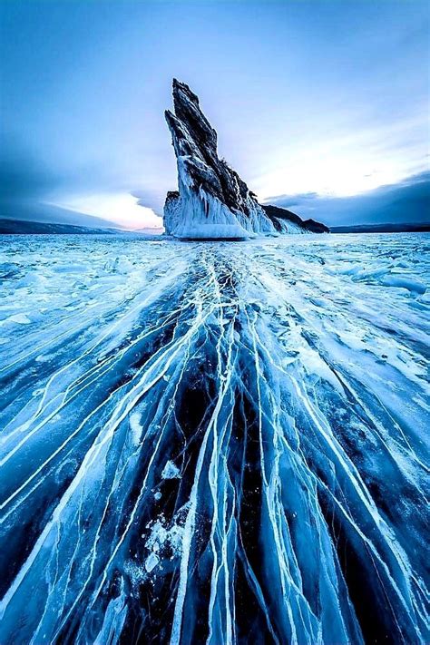 🍒 Monster Boulder Baikal Lake Nature Photography Fantasy Landscape