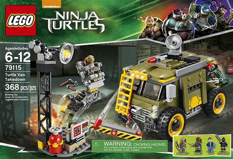 Lego Ninja Turtles 79115 Turtle Van Takedown Building Set Lego Ninja