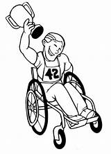 Paralympic Scribblefun sketch template