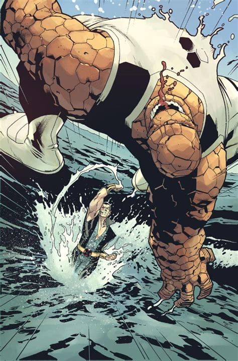 The Way I Like Comics • Namor Vs The Thing In Upcoming Avengers Vs X Men Marvel Comics