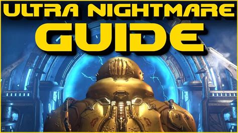 Ultra Nightmare Guide And Tips For Doom Eternal Youtube
