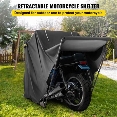 Vevor Motorcycle Shelter Waterproof Motorcycle Cover Heavy Duty