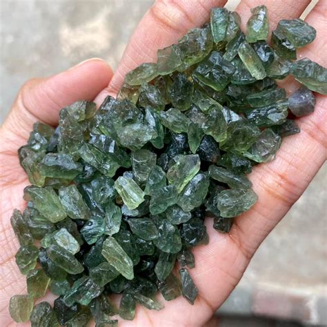 50ct Natural Green Apatite Raw Rough Gemstone Green Apatite Etsy