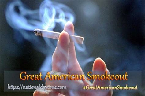 great american smokeout 2023 thursday november 16