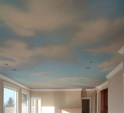 I Know Its Cheesy But I Love Painted Clouds On The Ceiling Cloud