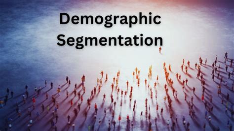 Demographic Segmentation Definition Factors And Examples