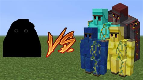 Angry Munci Vs All Golems In Minecraft Youtube