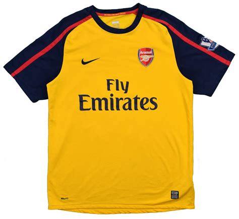 2008 09 Arsenal Shirt S Football Soccer Premier League Arsenal