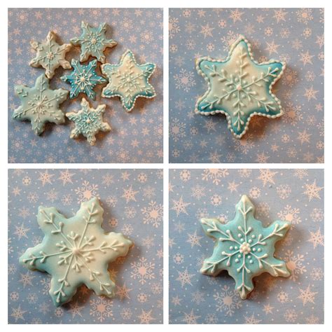 Christmas Snowflakes — Cookies Christmas Cookies Decorated