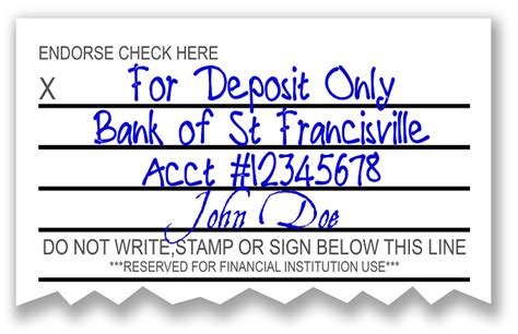 You can simply sign the. Banking: Making Deposits