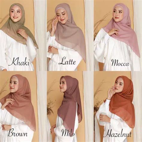 Gaya Terbaru Warna Jilbab Army Warna Jilbab