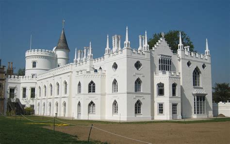Strawberry Hill House In Twickenham London England Is A Gothic