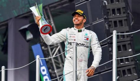 Hamilton Luego De Conseguir Un Nuevo Título De Fórmula Uno