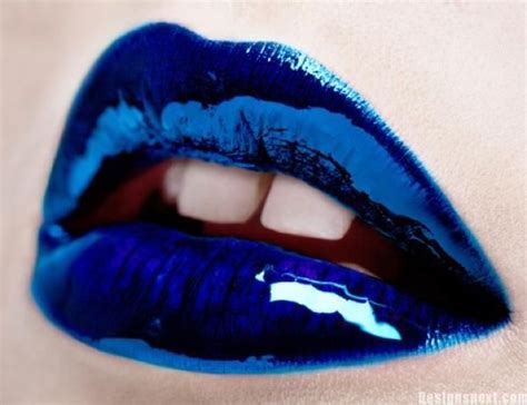 Pin By April Oglesby On Makeup In 2019 Blue Lips Lipstick Designs Blue Lipstick