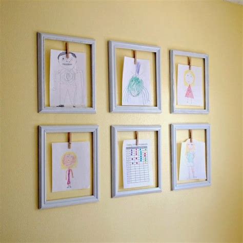 Creative Ways To Display Your Childrens Artwork ตกแต่งห้องเด็ก ห้อง