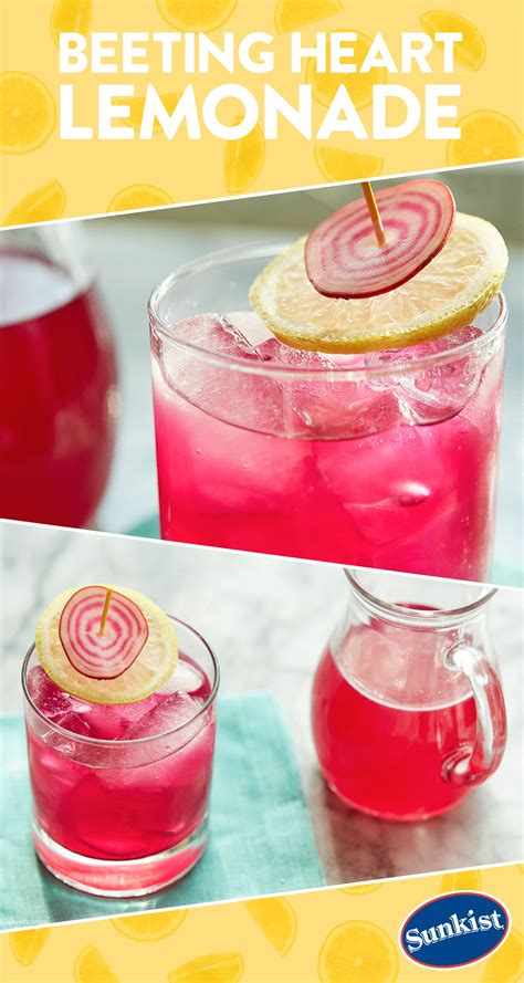 Beets Add Natural Sweetness And Beautiful Color To This Lemonade Recipe