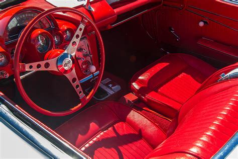 1962 Corvette Steering Wheel Photograph By Roger Mullenhour Fine Art