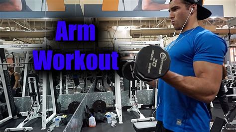 Nic Palladino - Full Arm Workout to Add Size - YouTube
