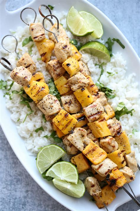 Chili Lime Mango Chicken Skewers Our Best Bites