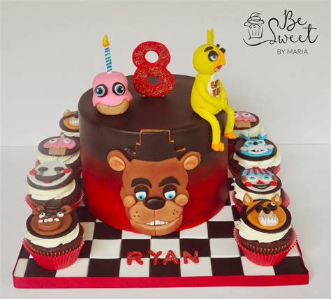 Five nights at Freddys Cake | Five night, Five nights at freddy's, Sweet