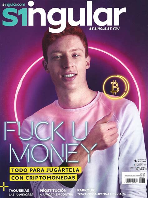 Beto GutiÉrrez S1ngular Magazine Cover July 2018 Bang Management