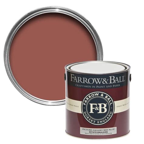 Farrow And Ball Picture Gallery Red No 42 Romerils