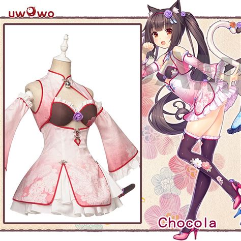 Uwowo Game Nekopara Chocola China Dress Edition Dx Ver Cosplay Costume