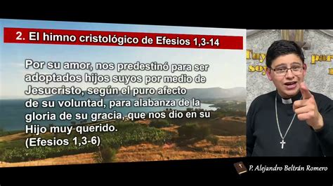 Curso B Blico Carta A Los Efesios Parroquia Jes S Obrero El Alto