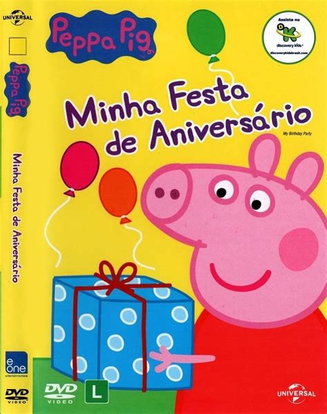 Peppa Pig Minha Festa De Aniversário Dvd Infantil Multisom