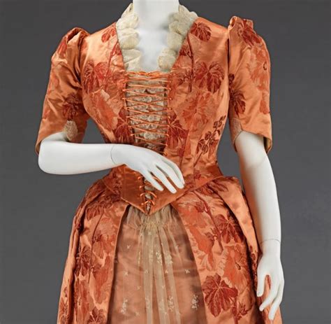 Rate The Dress Damask And Lace For Dinner Ca 1886 The Dreamstress