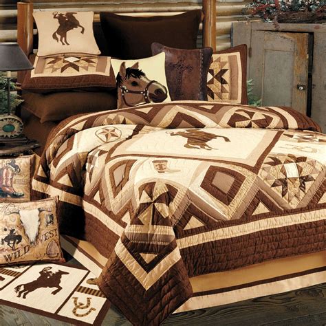 Western quilt … | Western bedding, Western quilts, Western bedroom decor