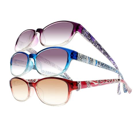 Women Flower Tinted Lens Reader Reading Glasses Eyewear 100 ~ 400 New Ebay